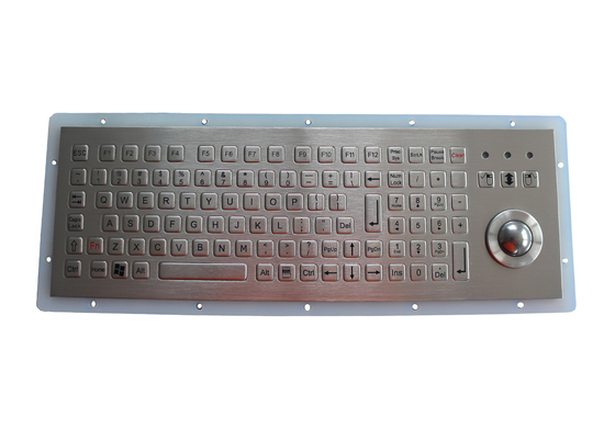 لوحة مفاتيح رقمية من الفولاذ المقاوم للصدأ لوحة مفاتيح USB PS2 مع كرة تراك 25.0 مم